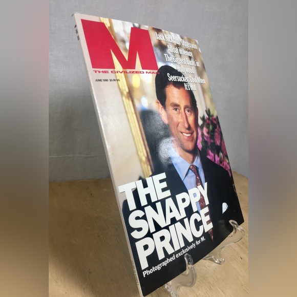 VTG King Charles III M The Civilized Man Magazine Cover Rare Collectible HTF - Picture 2 of 6